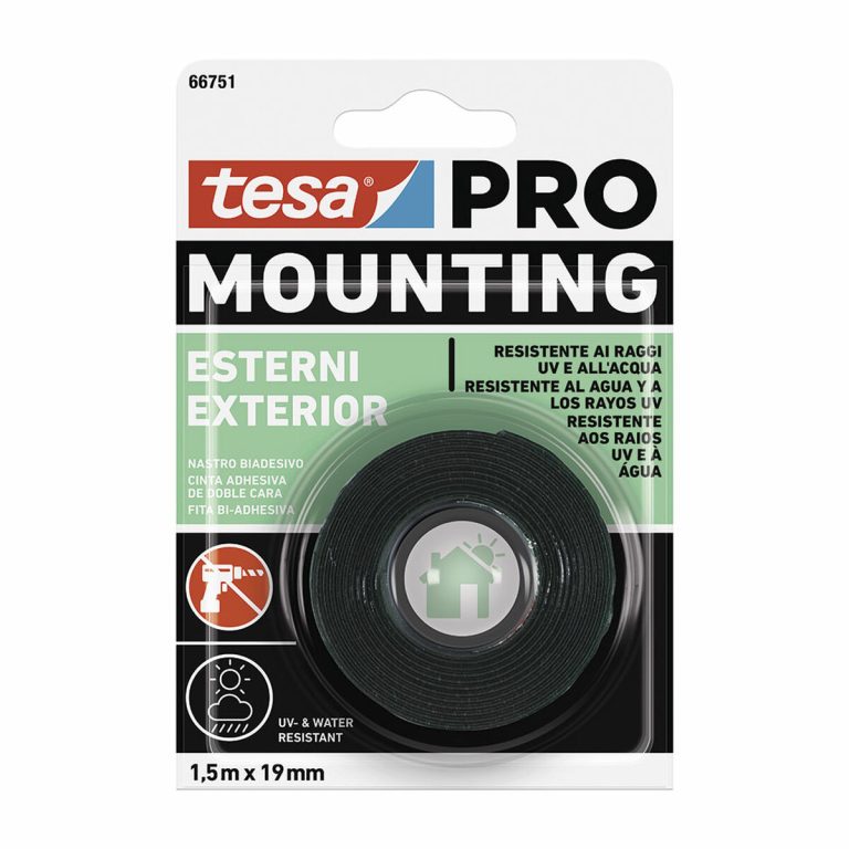 Dubbelzijdig plakband TESA Mounting Pro Buitenkant 19 mm x 1