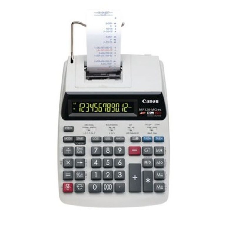Printende rekenmachine Canon 2289C001AA Wit Zwart Grijs