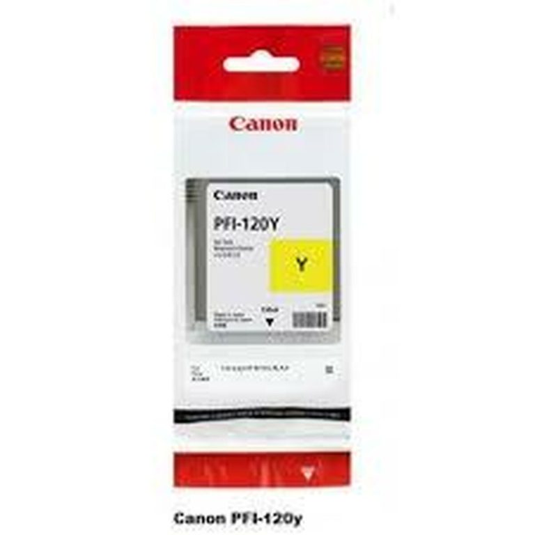 Originele inkt cartridge Canon PFI-120Y Geel