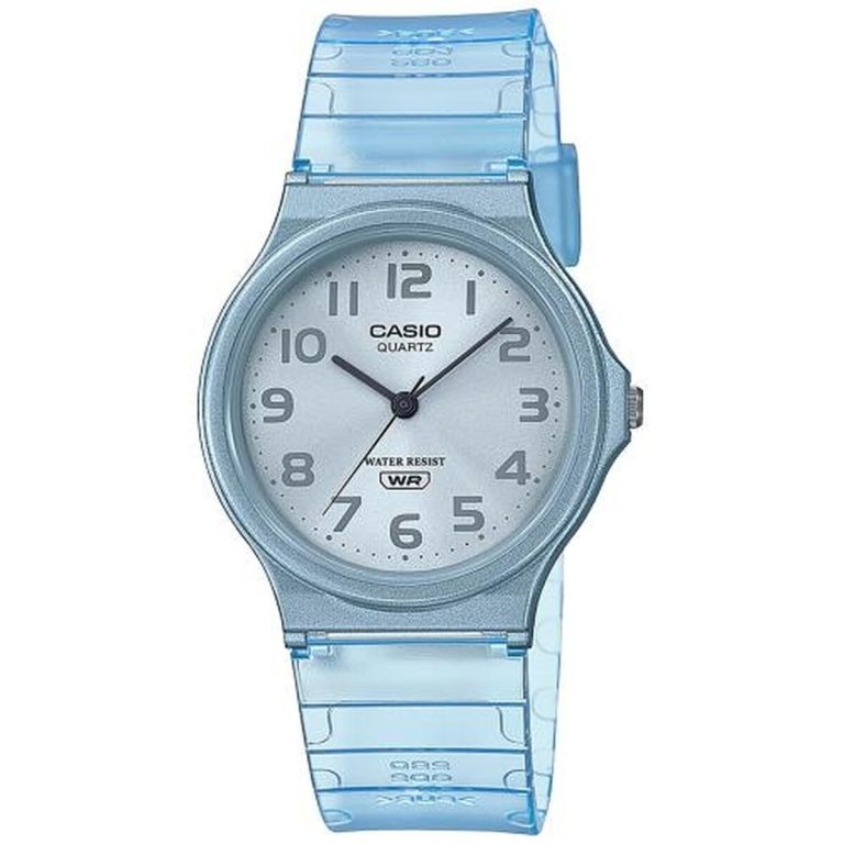 Horloge Uniseks Casio POP TRANSLUCID Blauw (Ø 35 mm)