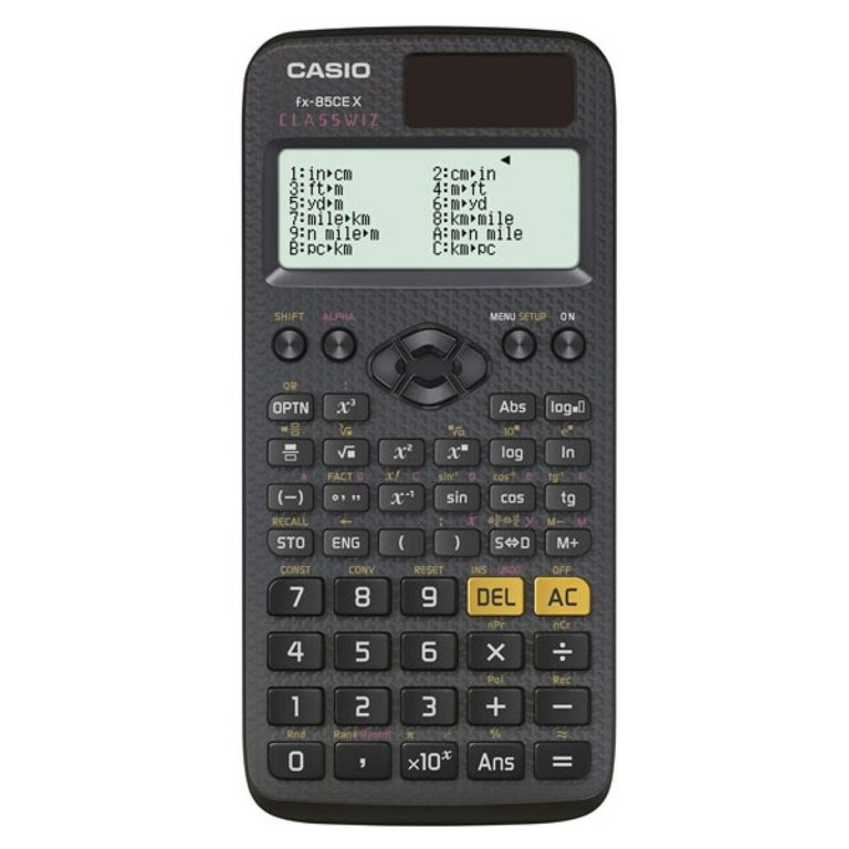 Wetenschappelijke rekenmachine Casio FX-85CEX Zwart