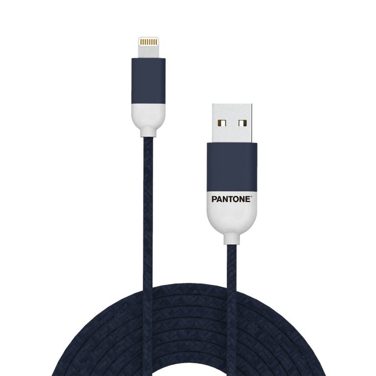 Kabel USB naar Lightning Pantone PT-LCS001-5N Donkerblauw 1