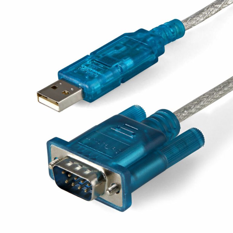 USB-kabel DB-9 Startech ICUSB232SM3 Blauw 91 cm