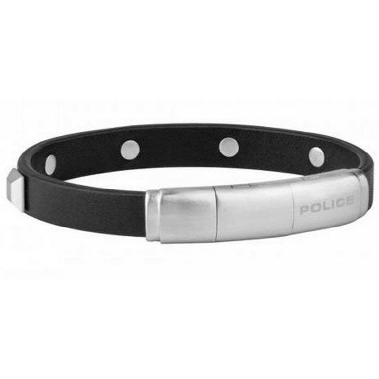 Armband Heren Police S14AQT02B Roestvrij staal 19 cm