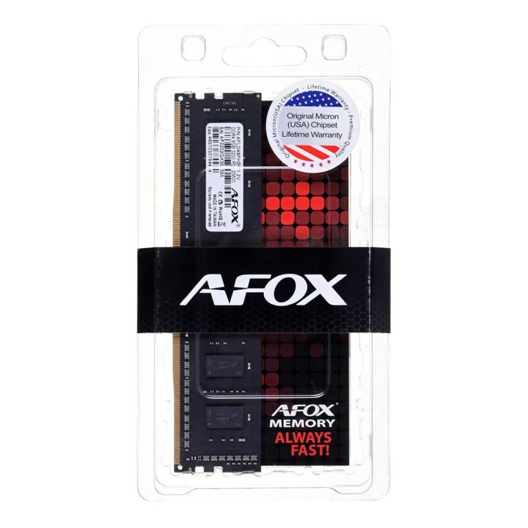 RAM geheugen Afox DDR4 3200MHZ MICRON CHIP CL22 8 GB