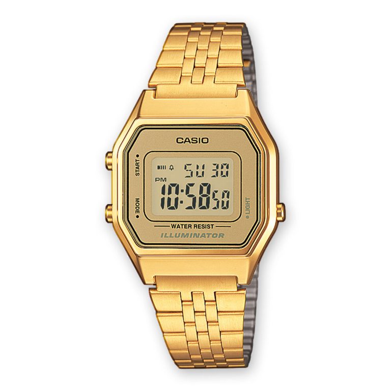 Horloge Uniseks Casio LA680WEGA-9ER Gouden