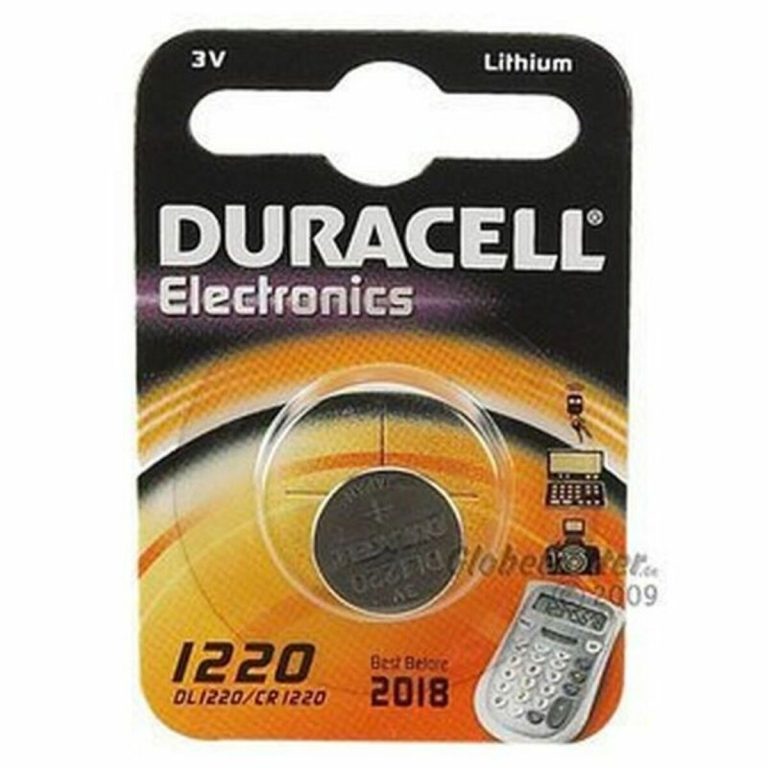 Lithium Knoopcel Batterij DURACELL DL1220 CR1220