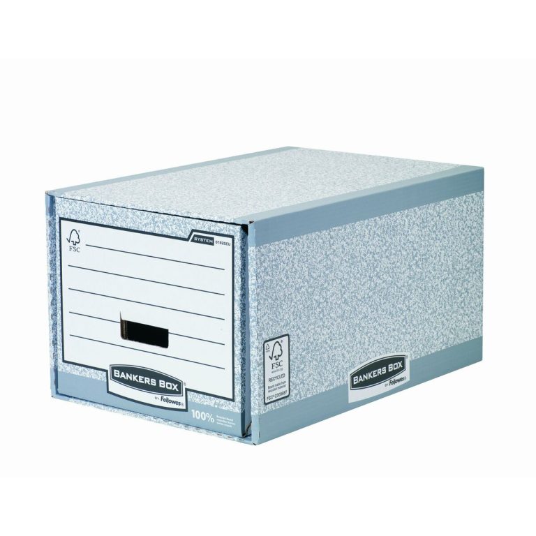 Filing drawer Fellowes Bankers Box Grijs Gerecycled karton (31 x 39 x 56