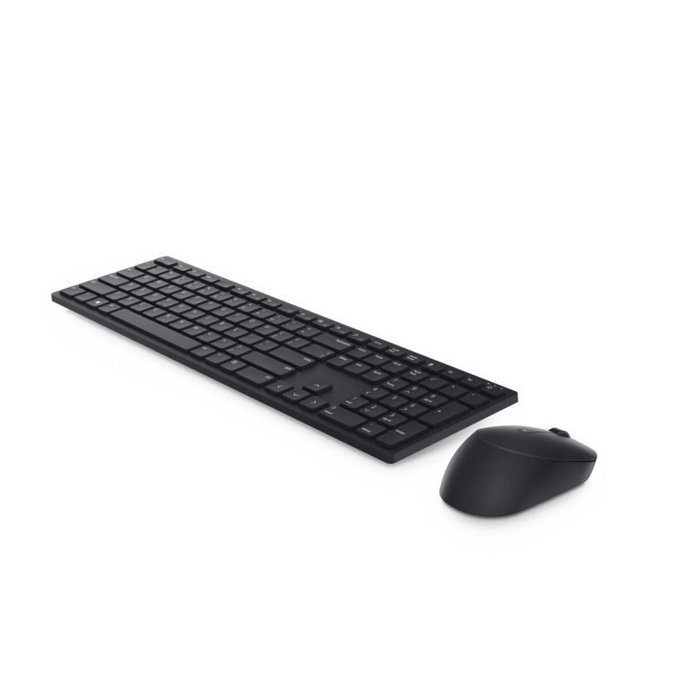 Toetsenbord en muis Dell KM5221W Qwerty US Zwart QWERTY