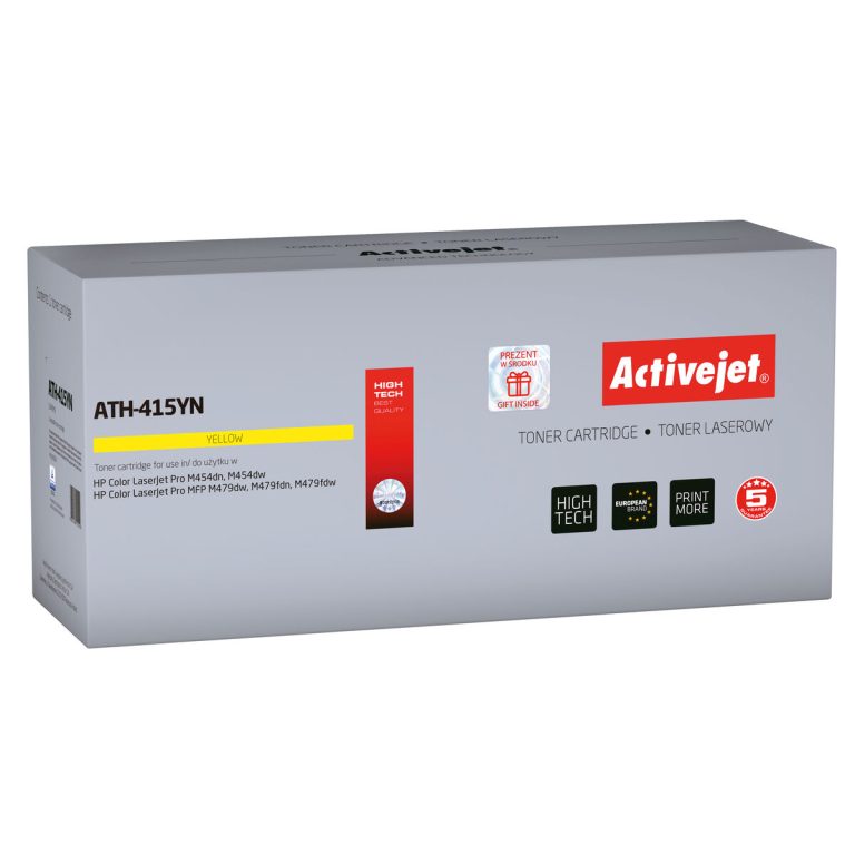 Toner Activejet ATH-415YN CHIP                  2100 Pagina's Geel