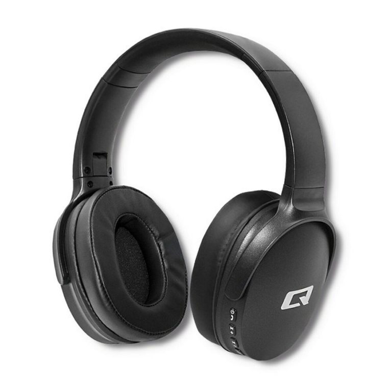 Headset met Bluetooth en microfoon Qoltec 50851 Zwart Groen