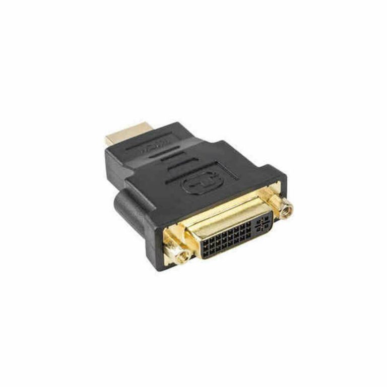 Adapter HDMI naar DVI Lanberg AD-0014-BK Zwart