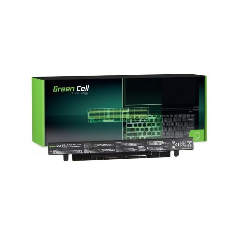 Laptopbatterij Green Cell AS58 Zwart 2200 mAh