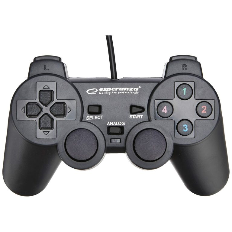 Gaming afstandsbediending Esperanza EG102 USB 2.0 Zwart PC PlayStation 3