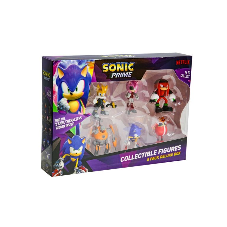 Playset PMI Kids World Sonic Prime Deluxe 8 Onderdelen