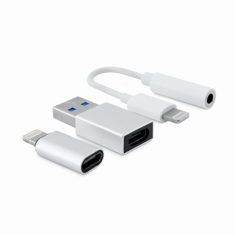 USB-kabel CoolBox COO-CKIT-APPL Wit (1 Stuks)