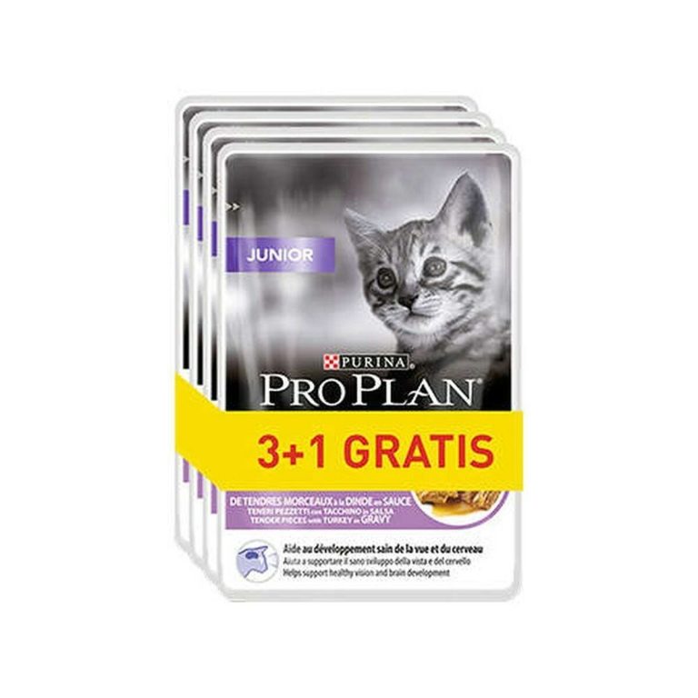 Kattenvoer Purina Pro Plan Junior Pauw 4 x 85 g