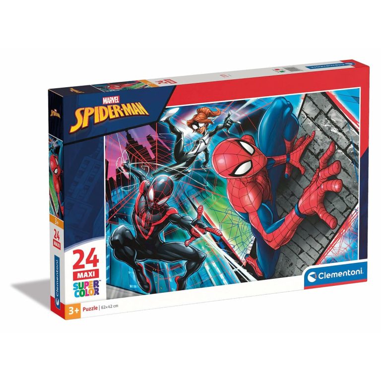 Puzzel Spider-Man Clementoni 24497 SuperColor Maxi 24 Onderdelen