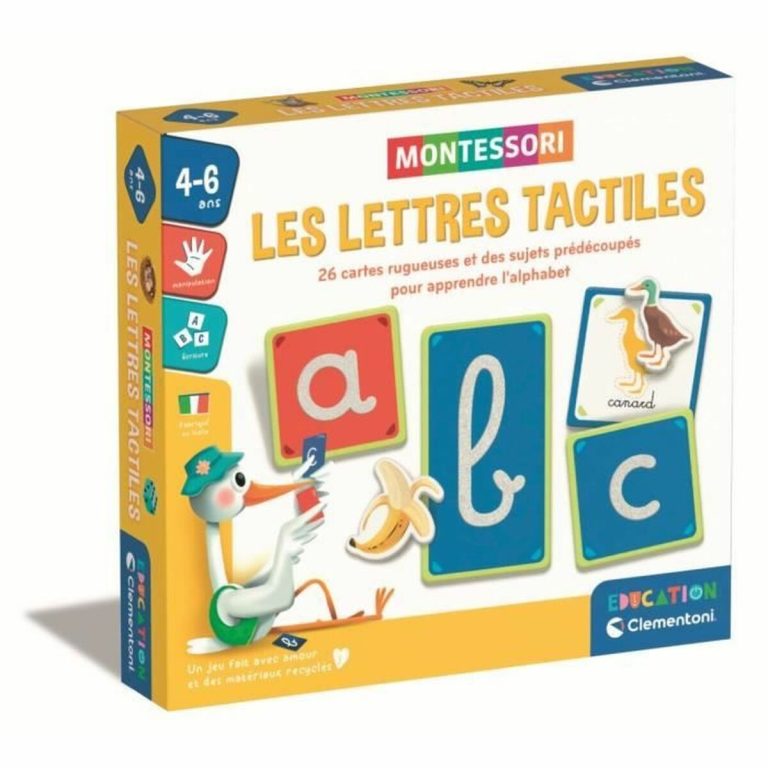 Educatief Spel Clementoni Les lettres tactiles (FR)