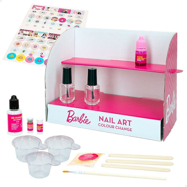 Kit to create Makeup Barbie Studio Color Change Nagellak 15 Onderdelen