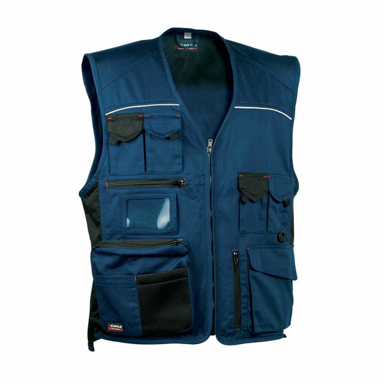 Vest Cofra Expert Zwart Marineblauw