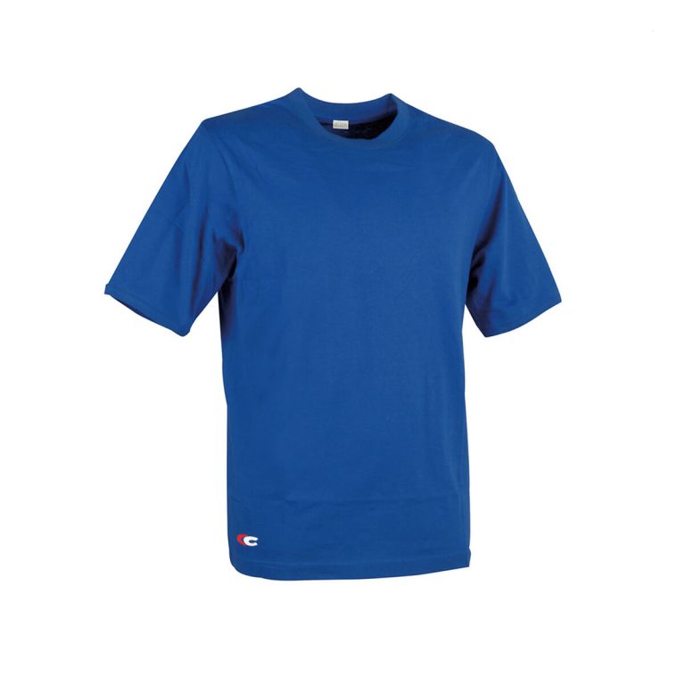 Heren-T-Shirt met Korte Mouwen Cofra Zanzibar Blauw