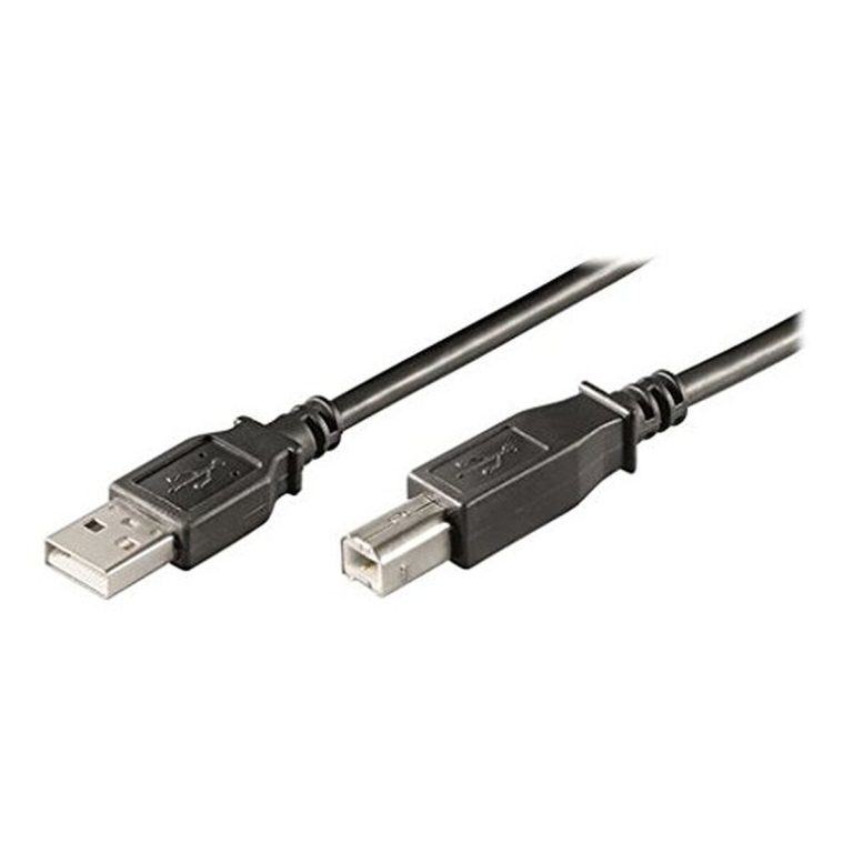 USB 2.0-kabel Ewent Zwart