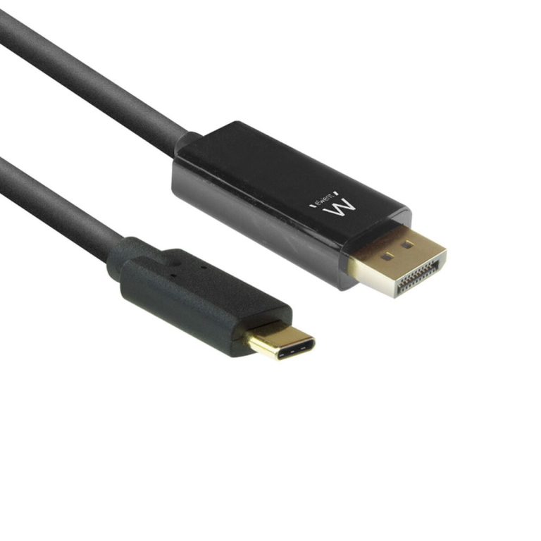 USB-kabel Ewent Zwart 2 m