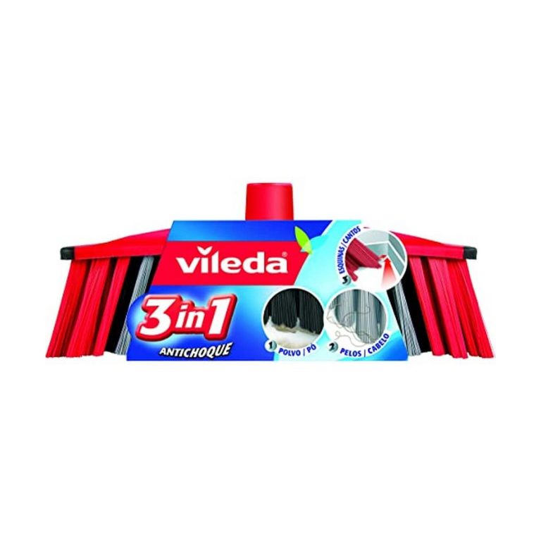 Borstel Vileda 142156 Zwart Rood Grijs Multicolour Plastic