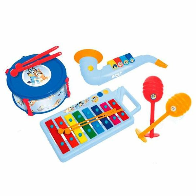 Set speelgoedmuziekinstrumenten Bluey 9 Onderdelen