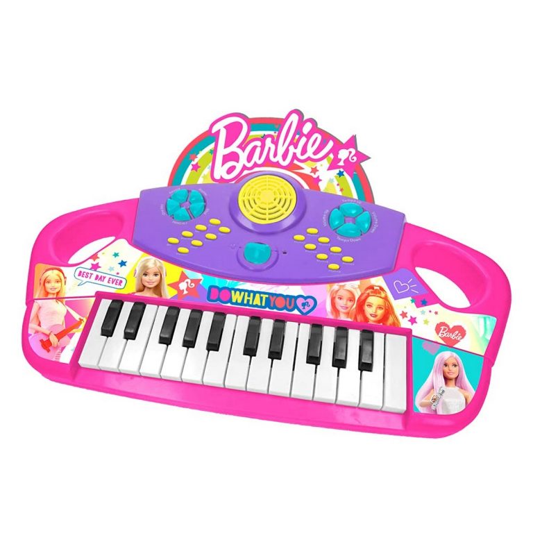 Speelgoedpiano Barbie Elektronische piano (3 Stuks)