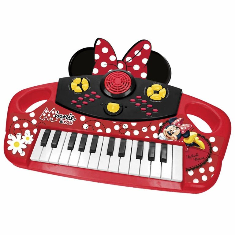 Speelgoedpiano Minnie Mouse Rood Elektronische