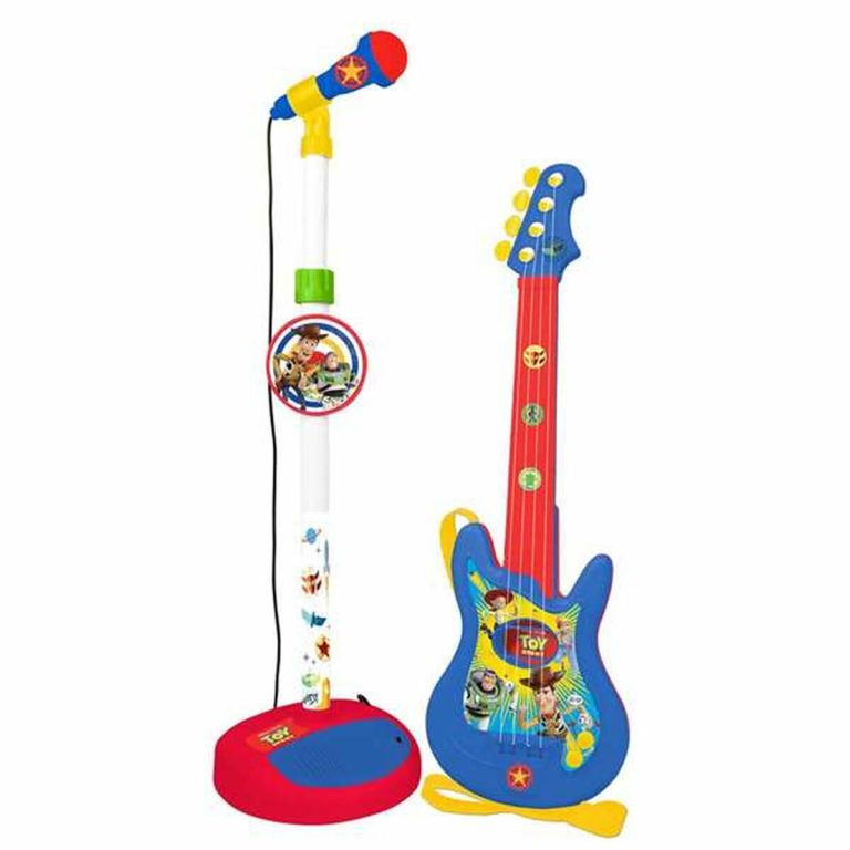 Kindergitaar Toy Story Karaokemicrofoon