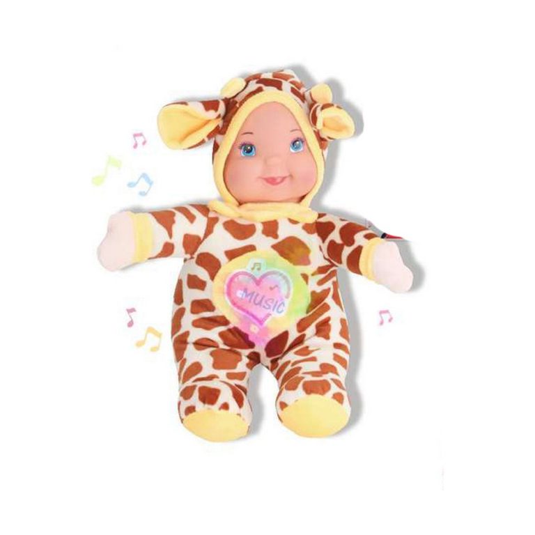 Babypop Reig Muzikale Knuffel 35 cm Giraf