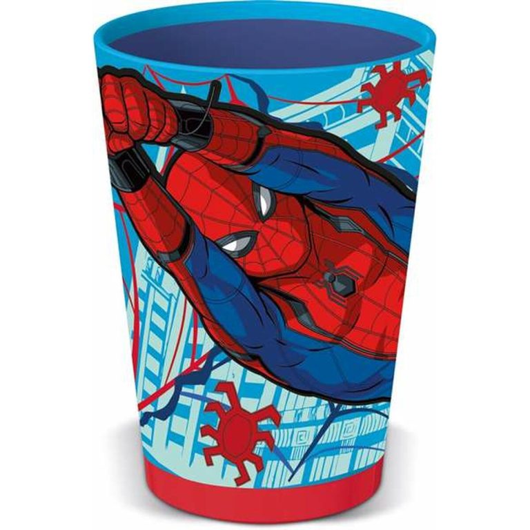 Glas Spider-Man Dimension 470 ml Plastic