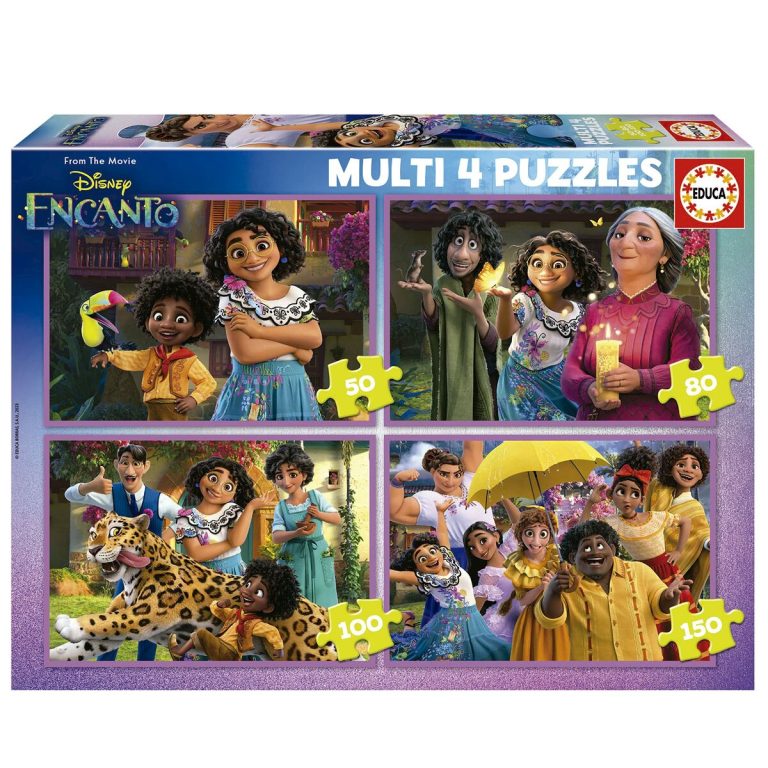 Set van 4 Puzzels Educa Disney