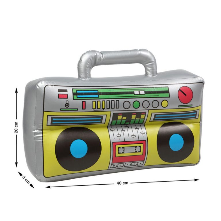 Radio met cassettespeler Vrachtwagen Opblaasbaar 40 x 20 x 8 cm