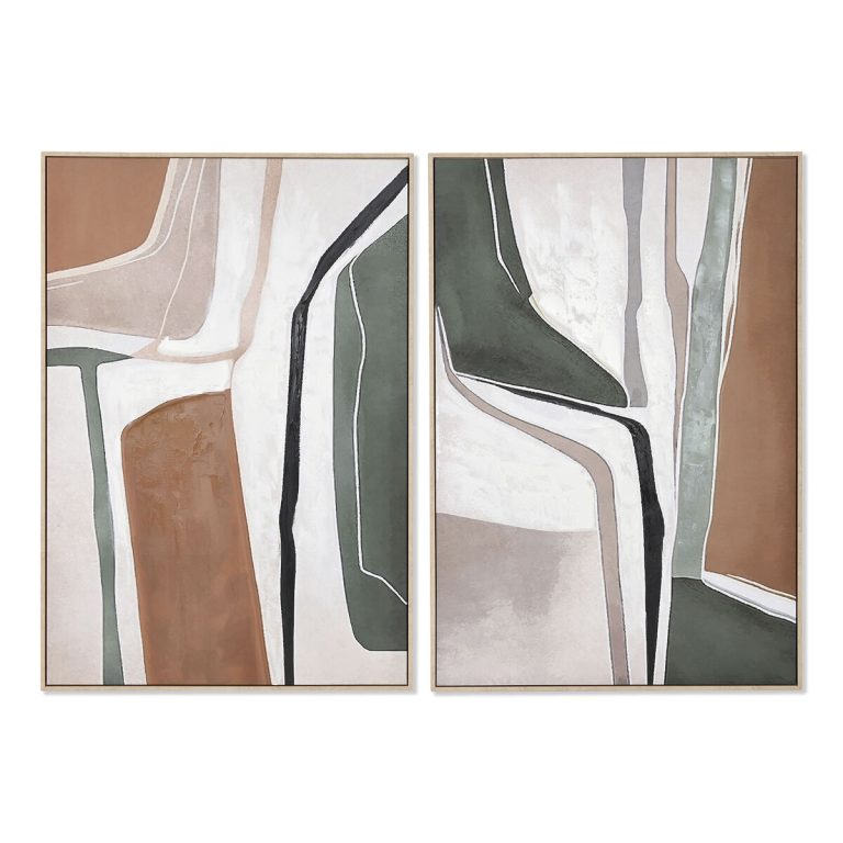 Schilderij Home ESPRIT Abstract Stads 83 x 4