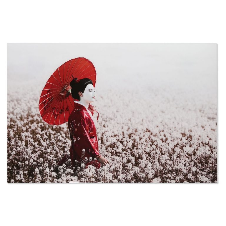 Schilderij Home ESPRIT Bedrukt Geisha 150 x 0