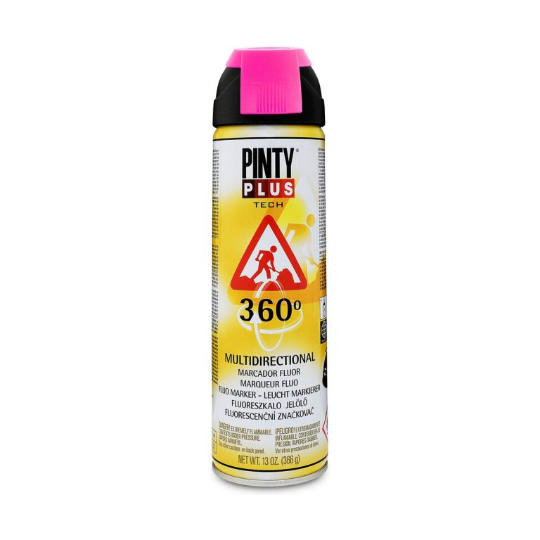 Sprayverf Pintyplus Tech T184 360º Fuchsia 500 ml