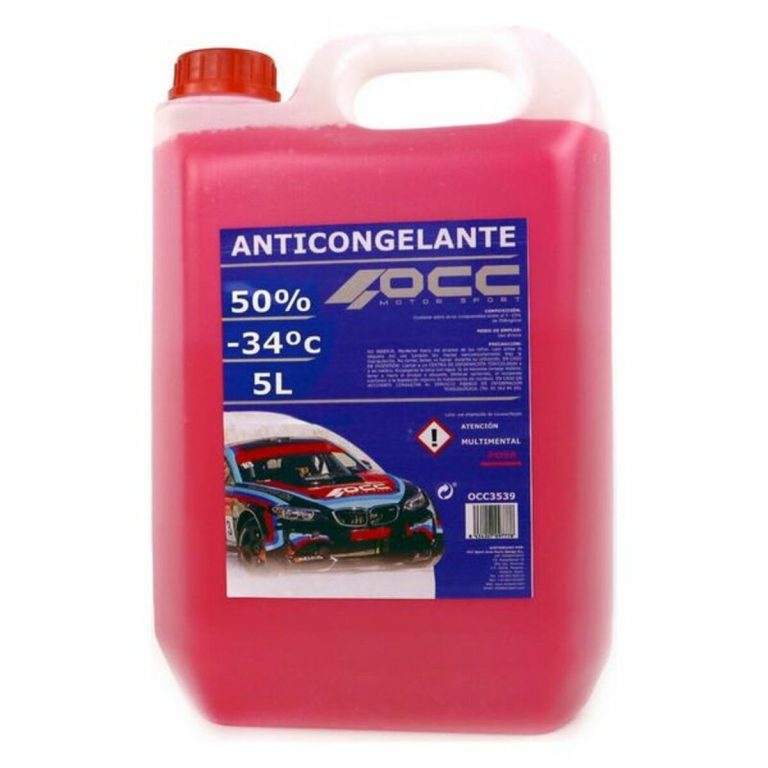 Antivries OCC Motorsport 50% Organisch Roze (5 L)