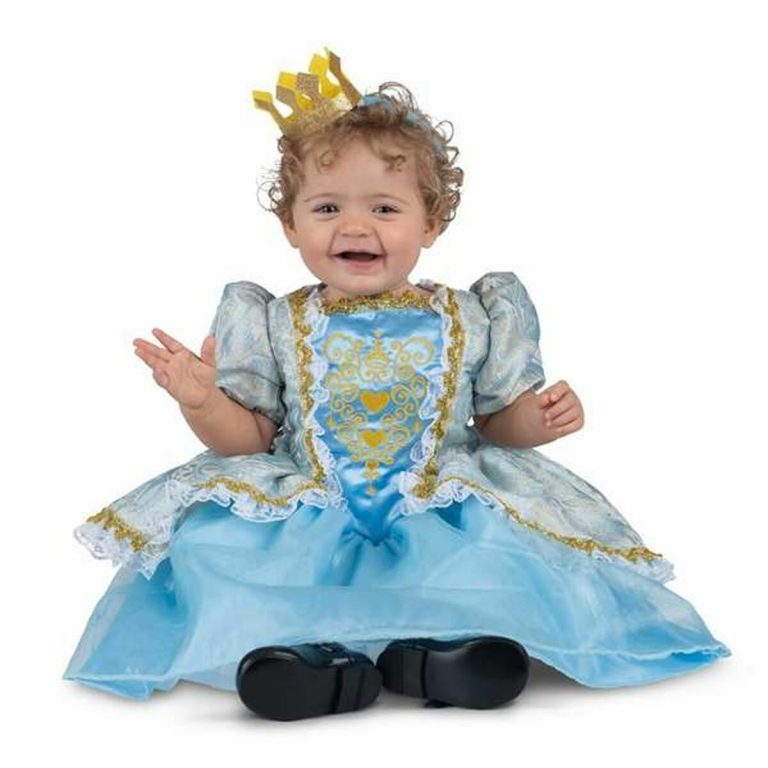 Kostuums voor Baby's My Other Me Blauw Prinses 7-12 Maanden 2 Onderdelen (2 Onderdelen)