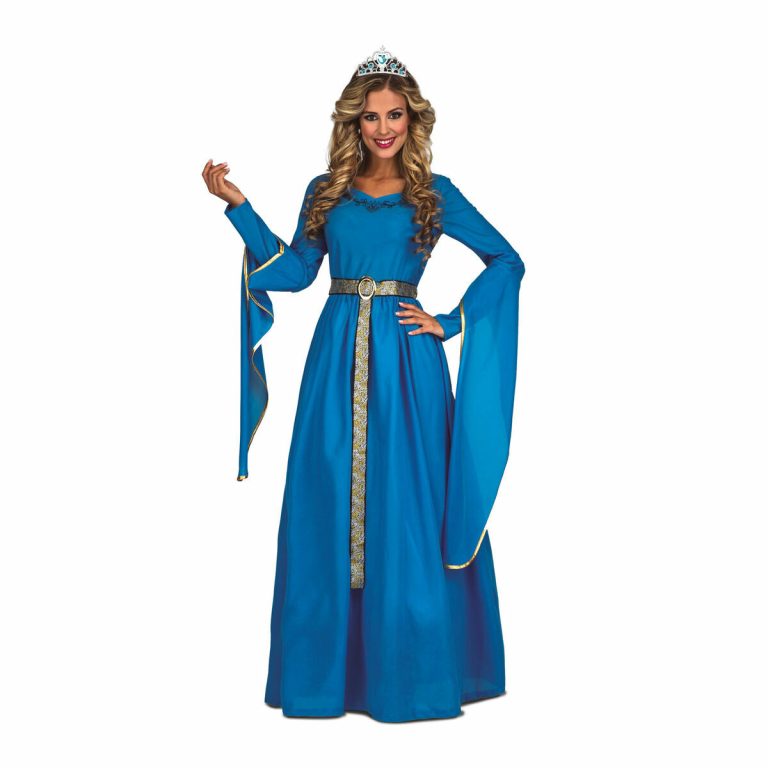 Kostuums voor Volwassenen My Other Me Blauw Middeleeuwse Prinses Prinses (2 Onderdelen)