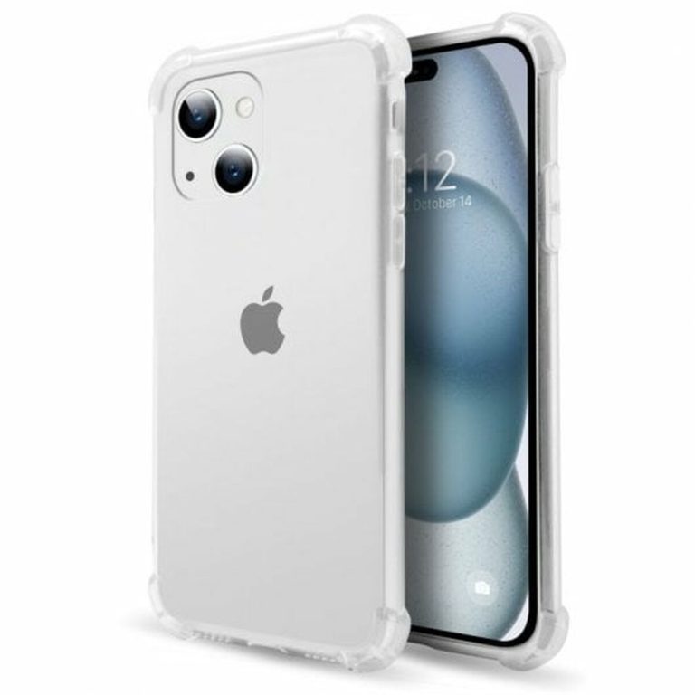 Telefoonhoes PcCom iPhone 15 Plus Transparant Apple
