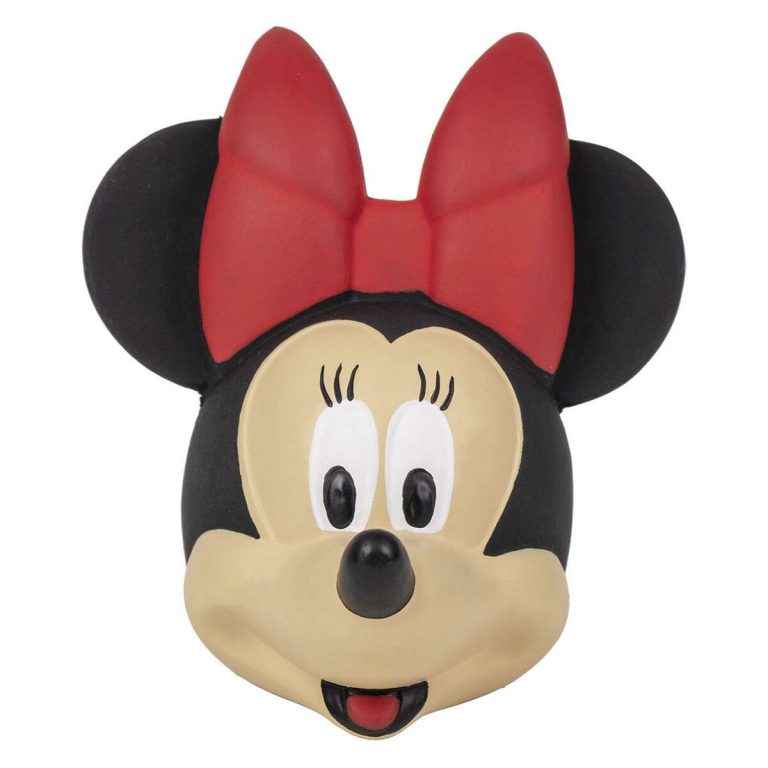Hondenspeelgoed Minnie Mouse Zwart Rood Latex 8 x 9 x 7