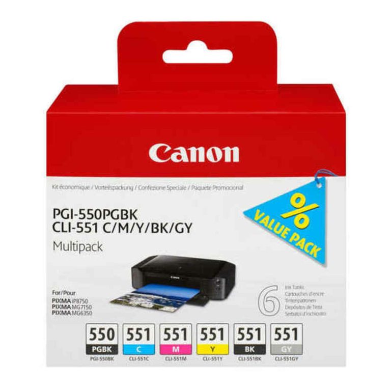 Originele inkt cartridge Canon 550/551