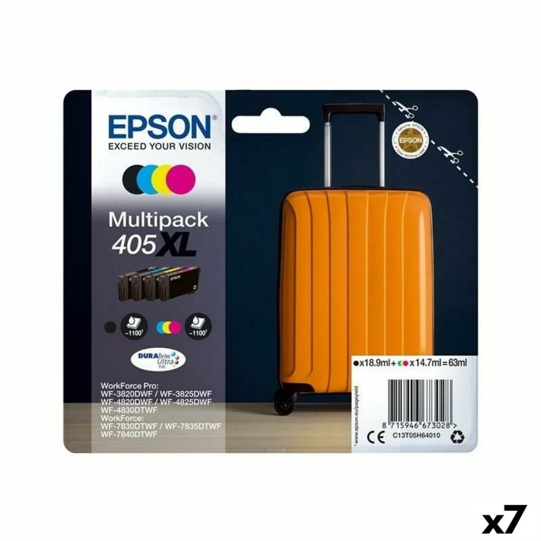 Originele inkt cartridge Epson Zwart/Cyaan/Magenta/Geel