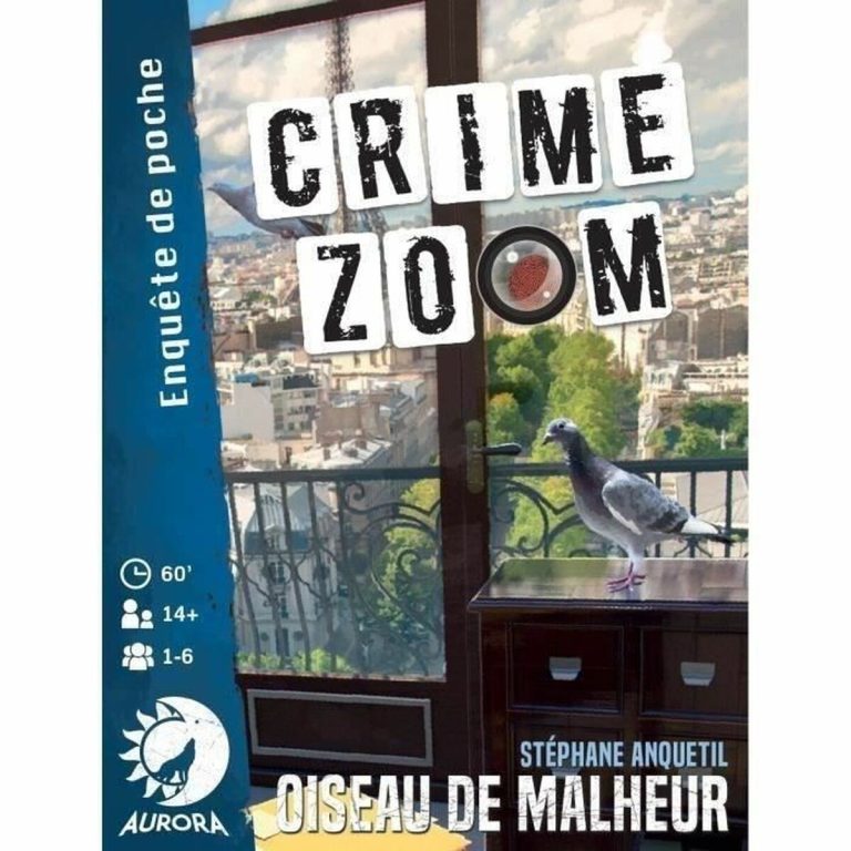 Bordspel Asmodee Crime Zoom : Oiseau de Malheur (FR)