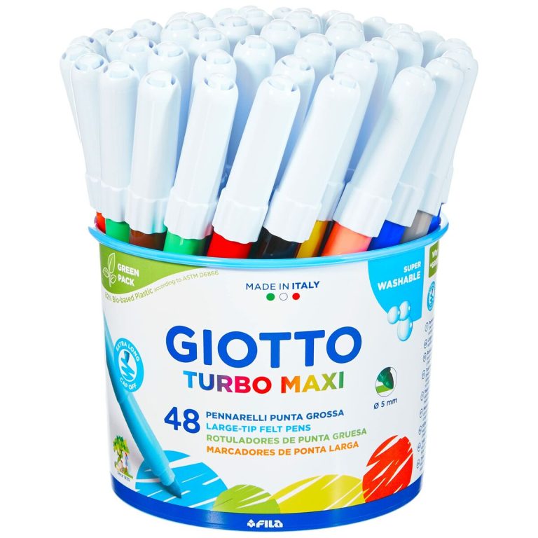 Set Viltstiften Giotto Maxi 48 Stuks Multicolour