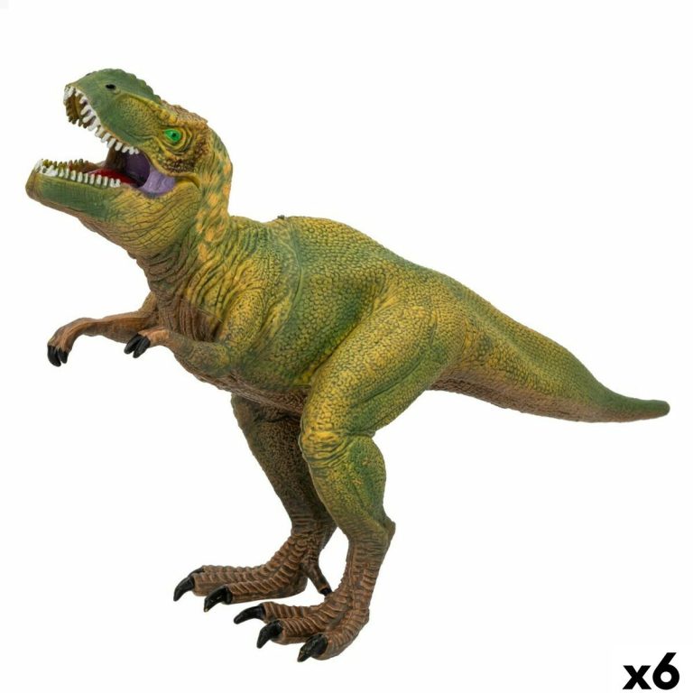 Dinosaurus Colorbaby 6 Stuks 8 x 18 x 18 cm